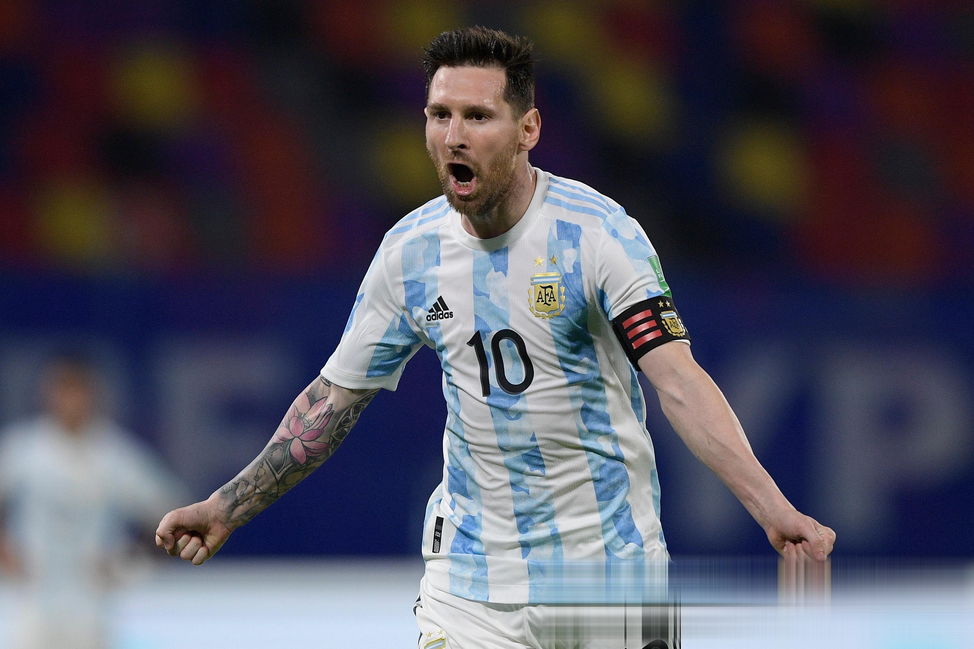 B体育课程-关于梅西协助阿根廷战胜智利，领先南美预选赛的信息